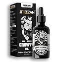 XIKEZAN Men's Beard oil for men & Hair Growth Oil -30ml | All Natural Formula for a Fuller | Healthier Beard and Hair - Softens, Strengthens | Promotes Growth (30ml)