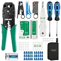 XIKKART Crimping Tool RJ45 Wire Cutter Tool
