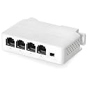 XIKKART Poe Repeater, Smart Poe Extender Upto 100M Supported 2 Cameras, Cascade 2-3 Times, Poe Extension Networking Device, Supports IEEE802.3af/at, Plug-and-Play, (No External Power Required)