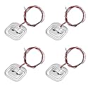 Ximimark 4Pcs 50Kg Body Load Cell Weighing Sensor Resistance Strain Half-Bridge Human Scale Load Sensor DIY