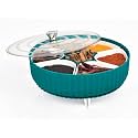 Xiran Masala box for Kitchen, 360° Revolving Eligant Spice Box, 7 Section Spices Storage Containers, Rangoli Dabba Box Set (Pack of 1)