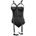 Xivir Sexy Lace Lingerie Garter Belt Set