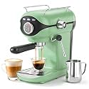 XIXUBX Espresso Machine, Compact Espresso Maker with Milk Frother, Green