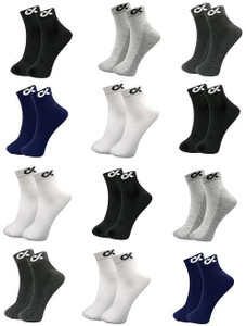 XJARVIS Men Women Solid Ankle Length