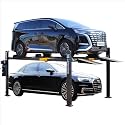 XK 4 Post Car Lift 8000 lb Mobile Portable Parking Lift 110V with Wheels