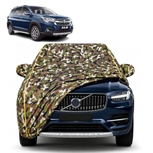 xl6 100 waterproof car cover  dustproof sun protection cover  soft cotton lining  triple stitched  mirror pocket  antenna pocket  all weather body cover army