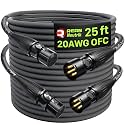 AA AUDIO ACCESSORY XLR Cables 25ft 2Pack, 20AWG OFC Dual Shielded Mic Cord