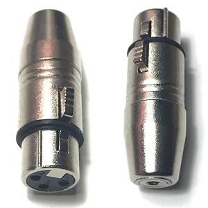xlr connectors cable standard transmitter xlr female - 35mm stereo female