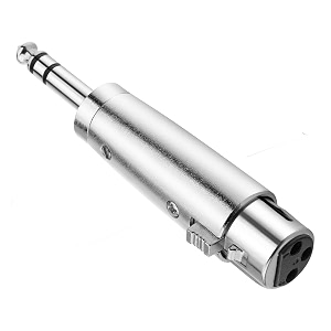 XLR Female to 1 4 Inch 6.35mm