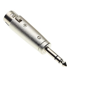 xlr female jack to 635mm stereo changer 14 inch trs 635mm stereo to 3 pin xlr female audio microphone converter coupler connector