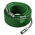 Premium XLR Cable 200 FT, 3 Pins XLR Microphone Male to Female Cord, Green