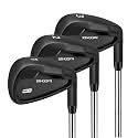 XM-01 Individual Golf Irons or Golf Irons Set - Premium Men Golf Club Iron with Steel Shaft for Right Hand Golfers Stiff Flex