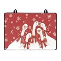 Xmas Goose Snowflake Cover for Stove Top Indoor Christmas Decor