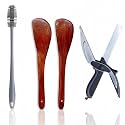 XML Bottle Cleaning Brush Silicone Long Handle for Baby Water Bottle, Containers, Vase and Glass Cleaner for Home and Kitchen Accessories Item Products (2-BOTTLEBRUSH+2SPATULA+CLEVERCUTTER)