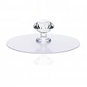 XML Cabinet Drawer Pull Knob Self Adhesive Handle Sticker Transparent Acrylic Crystal Dimond Shape for Wardrobe Cupboard Dresser Furniture Door Window Home Kitchen Office Bathroom Bedroom