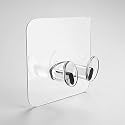 XML Power Plugs Socket Cable Tooth Brush Holder Organizer Self Adhesive Sticker Wall Hanger Hook for Hanging Charging Cable,Mobile Phone,Key,Razor Home Kitchen Office Bathroom Transparent