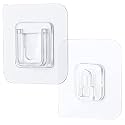XML Self Adhesive Male Female PVC Wall Hanger Stickers for Hanging Shelves,Racks,Photo Frame,Spike Guard Home Decor Items Kitchen Tools Office Bathroom Bedroom Products Door Organizers Accessories