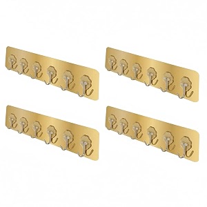 xml self adhesive pvc wall hanger hooks pack of -4 for hanging clotheskey home kitchen tools office bathroom bedroom products door organizers accessories items