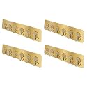 XML Self Adhesive PVC Wall Hanger Hooks (Pack of -4) for Hanging Clothes,Key Home Kitchen Tools Office Bathroom Bedroom Products Door Organizers Accessories Items