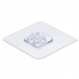 xml self adhesive wall hook stickers transparent mounting pads for hanging shelves racks multipurpose organizers home kitchen office toilet bathroom bedroom accessories items