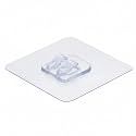 XML Self Adhesive Wall Hook Stickers Transparent Mounting Pads for Hanging Shelves, Racks Multipurpose Organizers Home Kitchen Office Toilet Bathroom Bedroom Accessories Items