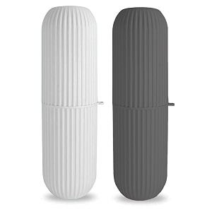 xml toothbrush toothpaste holder case cover container portable protective plastic for traveling camping bathroomhome school business travel accessories
