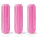 XML Toothbrush Toothpaste Holder Case Cover Container Portable Protective Plastic for Traveling, Camping, Bathroom,Home, School, Business Travel Accessories
