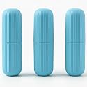 XML Toothbrush Toothpaste Holder Case Cover Container Portable Protective Plastic for Traveling, Camping, Bathroom,Home, School, Business Travel Accessories