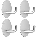 XML Wall Hanger Hook Sticker Self Adhesive Heavy Duty for Hanging Towel,Cloth,Key No Drilling for Bathroom,Kitchen,Bedroom,Home Storage Organizer