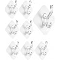 XML Wall Hanger Hook Sticker Self Adhesive Heavy Duty for Hanging Towel,Cloth,Key No Drilling for Bathroom,Kitchen,Bedroom,Home Storage Organizer