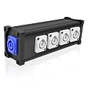 XMSJSIY PowerCon Input to Output Splitter 1 to 4 Power Distribution Box