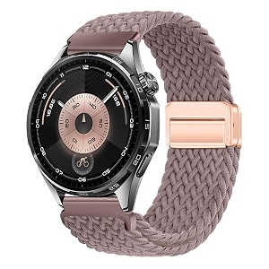 xmuxi watch strap 22mm nylon braided compatible with huawei gt7 gt6 gt5 gt4 46mm gt3 pro gt runner 2 magnetic elastic sport strap for venu 4 45mm venu 3 2forerunner 255 265 band