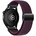XMUXI Watch Strap 22mm Nylon Braided Compatible with Huawei GT7 GT6 GT5 GT4 46mm GT3 Pro GT Runner 2 Magnetic Elastic Sport Strap for Venu 4 45mm Venu 3 2,Forerunner 255 265 Band