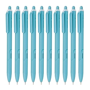 hauser artz xo rt retractable ball pen  sleek body amp minimalistic design  matt finish amp solid body type  low viscosity ink with ultra durable tip  blue ink set of 50