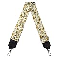 Xoenoiee Print Purse Strap Replacement Crossbody for Women Men Adjustable Wide Strap for Purses Shoulder Canvas Bag