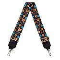 Xoenoiee Print Purse Strap Replacement Crossbody for Women Men Adjustable Wide Strap for Purses Shoulder Canvas Bag