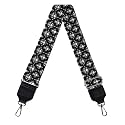 Xoenoiee Print Purse Strap Replacement Crossbody for Women Men Adjustable Wide Strap for Purses Shoulder Canvas Bag
