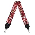 Xoenoiee Print Purse Strap Replacement Crossbody for Women Men Adjustable Wide Strap for Purses Shoulder Canvas Bag