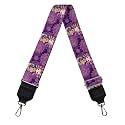 Xoenoiee Print Purse Strap Replacement Crossbody for Women Men Adjustable Wide Strap for Purses Shoulder Canvas Bag