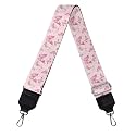 Xoenoiee Print Purse Strap Replacement Crossbody for Women Men Adjustable Wide Strap for Purses Shoulder Canvas Bag