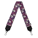 Xoenoiee Print Purse Strap Replacement Crossbody for Women Men Adjustable Wide Strap for Purses Shoulder Canvas Bag