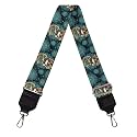 Xoenoiee Print Purse Strap Replacement Crossbody for Women Men Adjustable Wide Strap for Purses Shoulder Canvas Bag