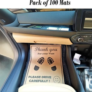 xonystar paper disposable paper mat for  universal for car