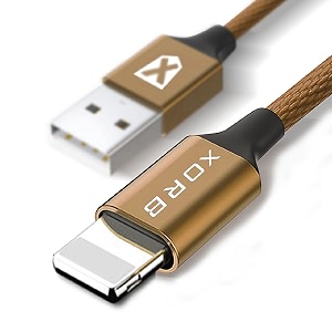 xorb usb cable for iphonefast data charging charger cable for iphone x 8 7 6 6s s 5 5s se ipad lightining cablebrown