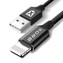 Xorb USB Cable for iPhone, Fast Data Charging Charger Cable for iPhone X 8 7 6 6s s 5 5s se iPad Lightining Cable(Black)