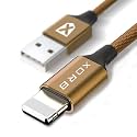 Xorb USB Cable for iPhone,Fast Data Charging Charger Cable for iPhone X 8 7 6 6s s 5 5s se iPad Lightining Cable(Brown)