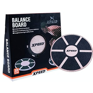 xpeed fitness wooden wobble balance board boards stability trainer disc leg exerciser board endurance balance workout exercise gym board