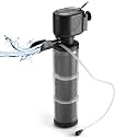 XpertMatic Aquarium Filter, 528 GPH 3 Stages Biochemical Sponge Filter
