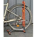Xplore Detachable Bicycle Parking Stand Assembling Cycle Floor Parking Holder Stand (Orange)