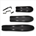 Xpocraft Fat Bike Mudguard Full Length Front & Rear Fender (Black)
